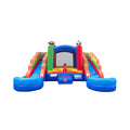 16FT Sports Castle Bounce House With Double Water Slides (SAK17635) – SAKSBY WHOLESALE