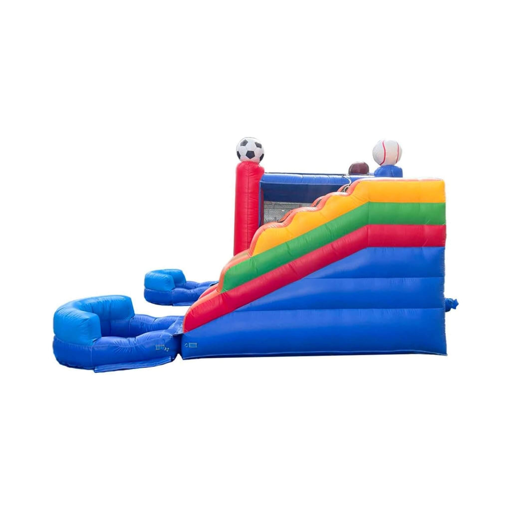 16FT Sports Castle Bounce House With Double Water Slides (SAK17635) – SAKSBY WHOLESALE, view 8