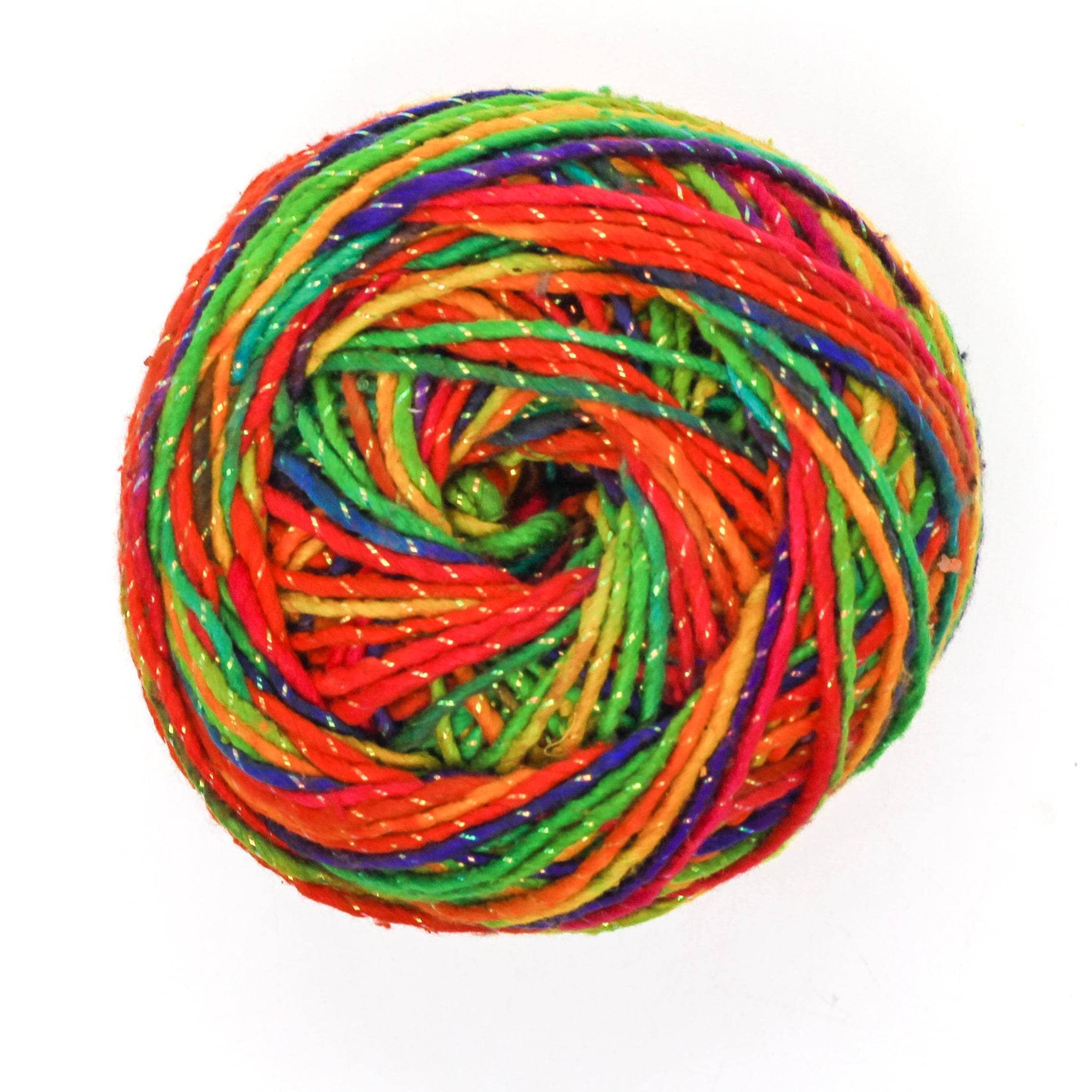Darn Good Yarn Darn Good Yarn Spring Fling Tee Knitting Kit — lifestyle worn / used context