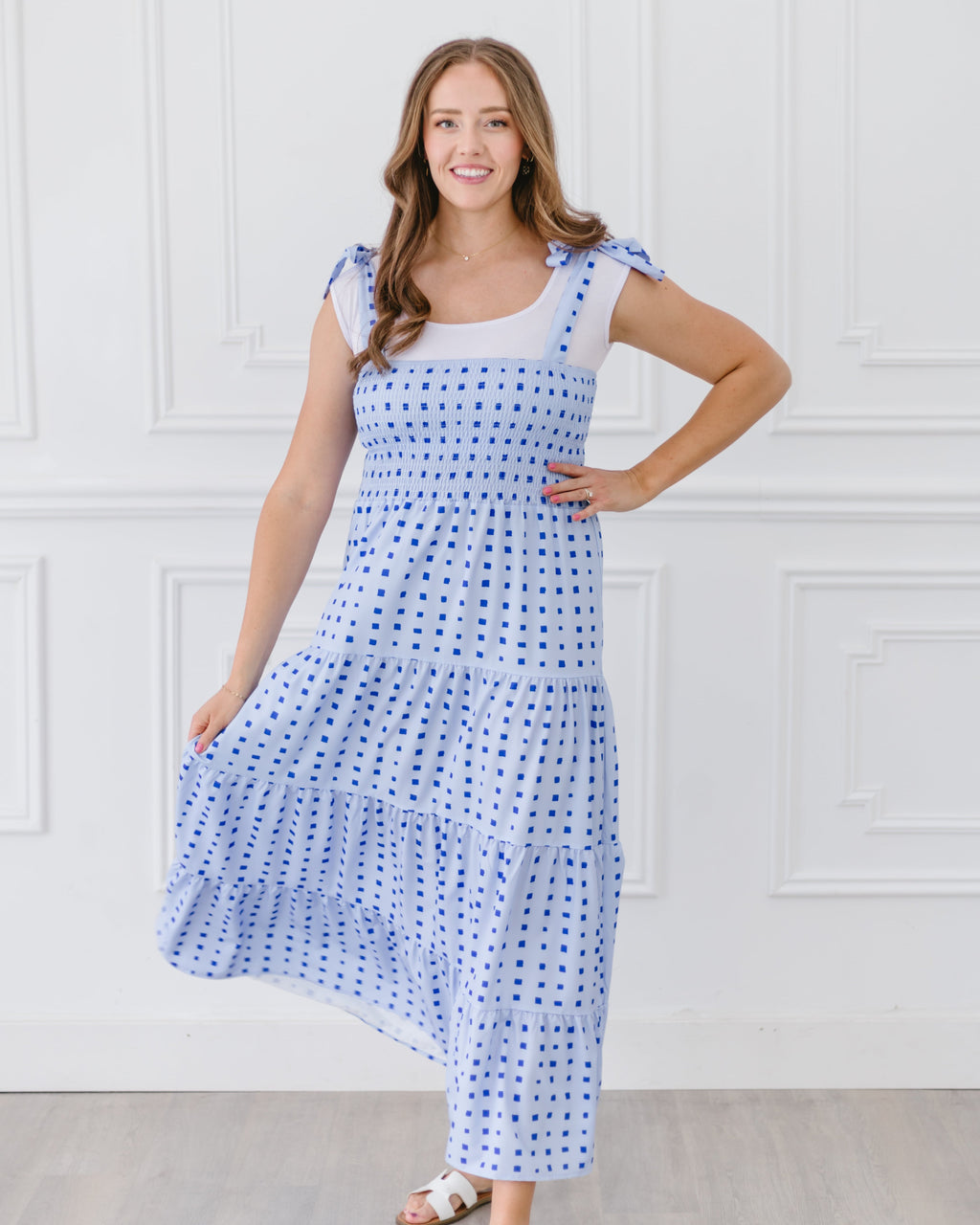 HALFTEE Layering Fashions Square Neck Basic Cap Sleeve — main product shot