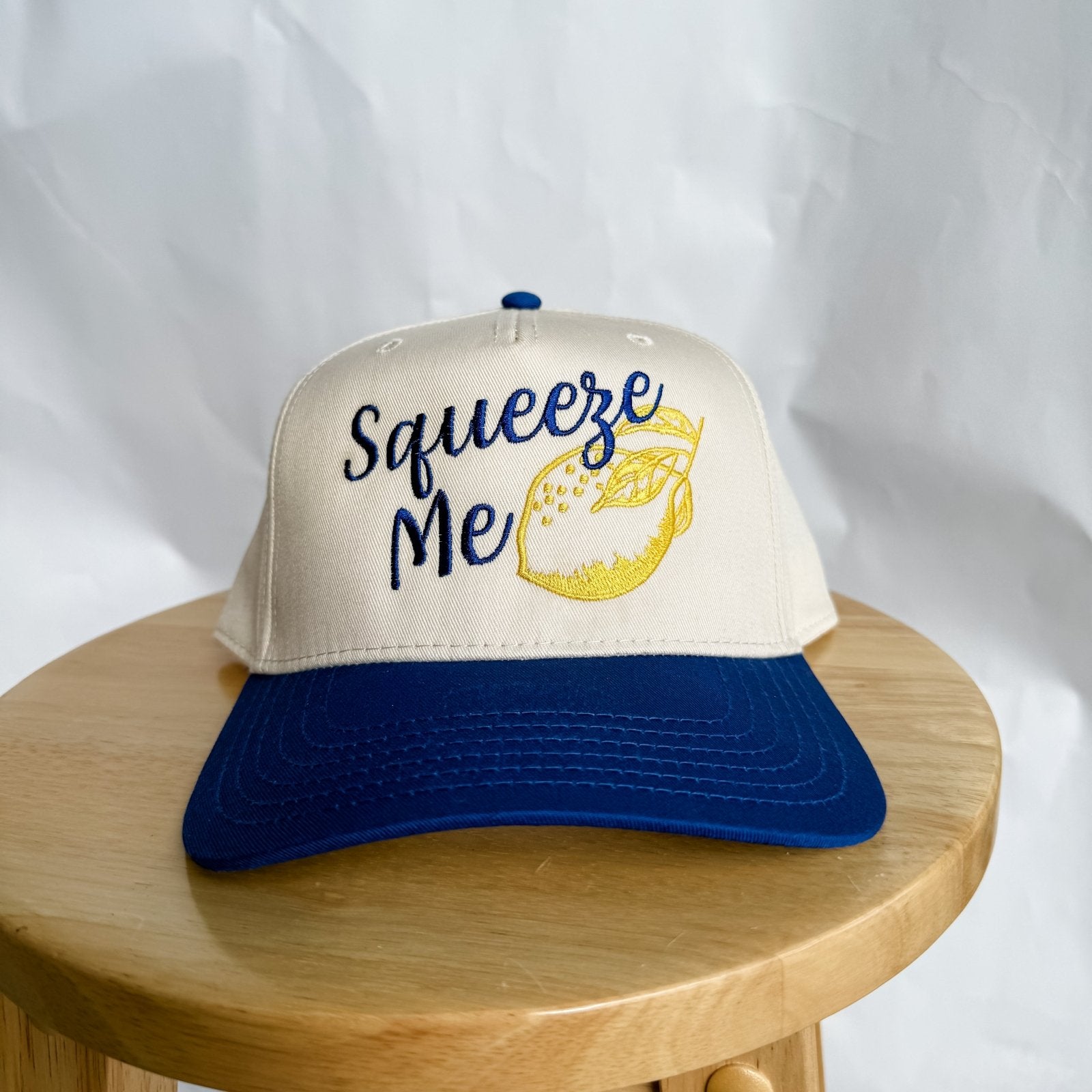 Coco & Rho Squeeze Me - Trucker Hat — detail close-up