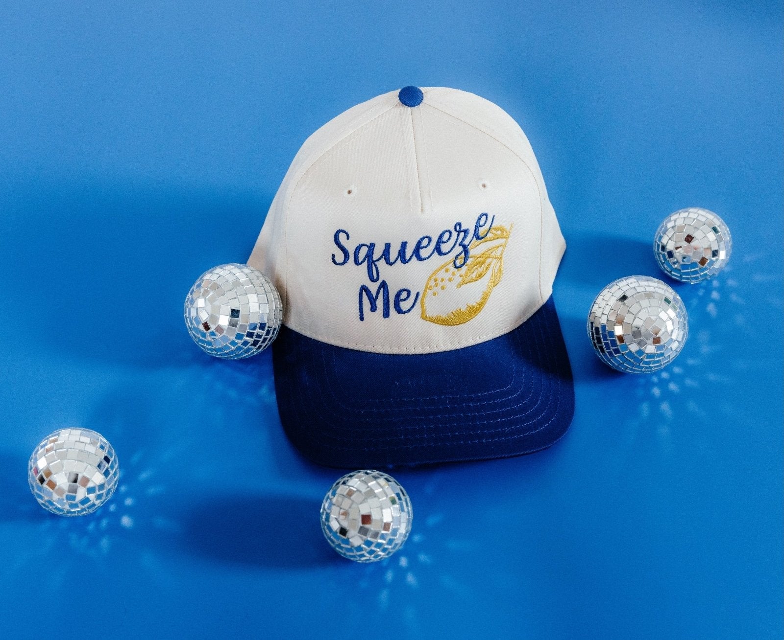 Coco & Rho Squeeze Me - Trucker Hat — lifestyle context