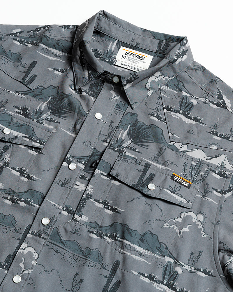 Off The Grid Surplus San Saba SS Shirt - Castlerock — packaging