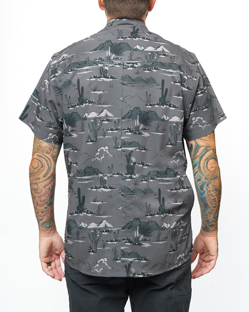 Off The Grid Surplus San Saba SS Shirt - Castlerock — back view