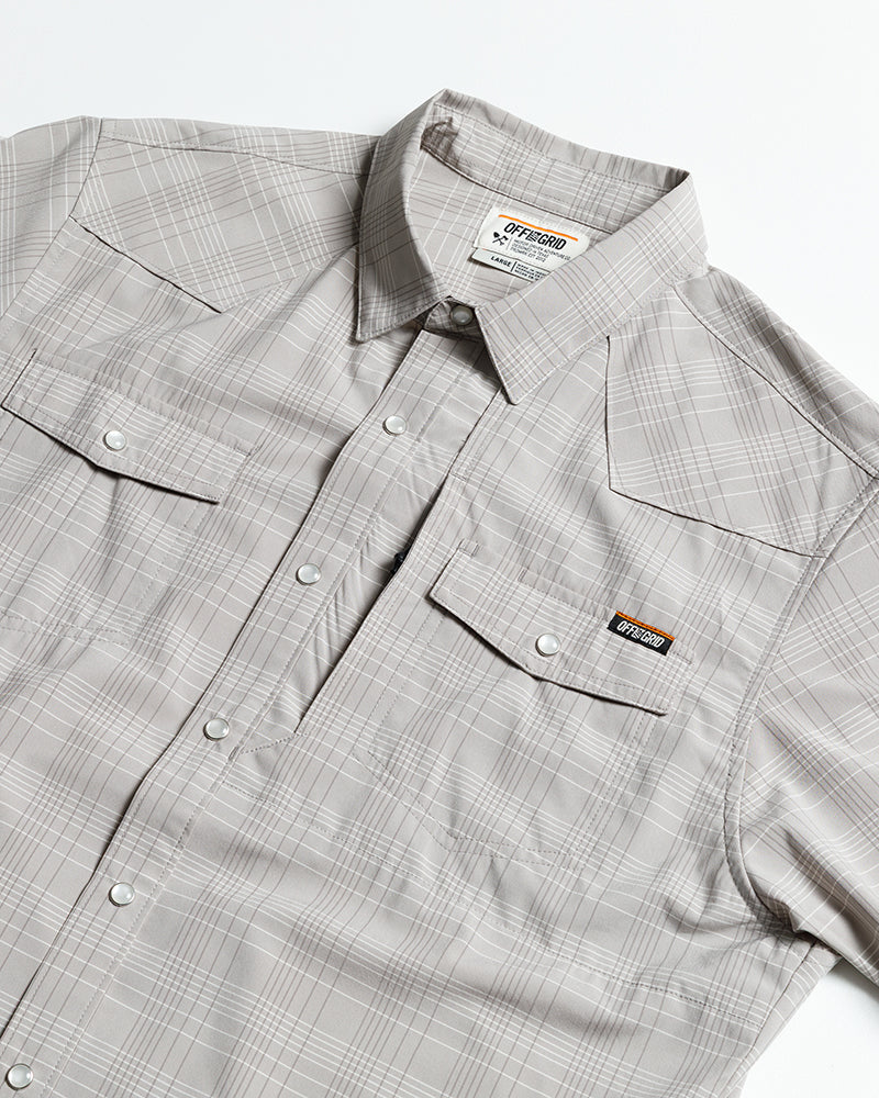 Off The Grid Surplus Deke SS Shirt - Storm Grey — packaging