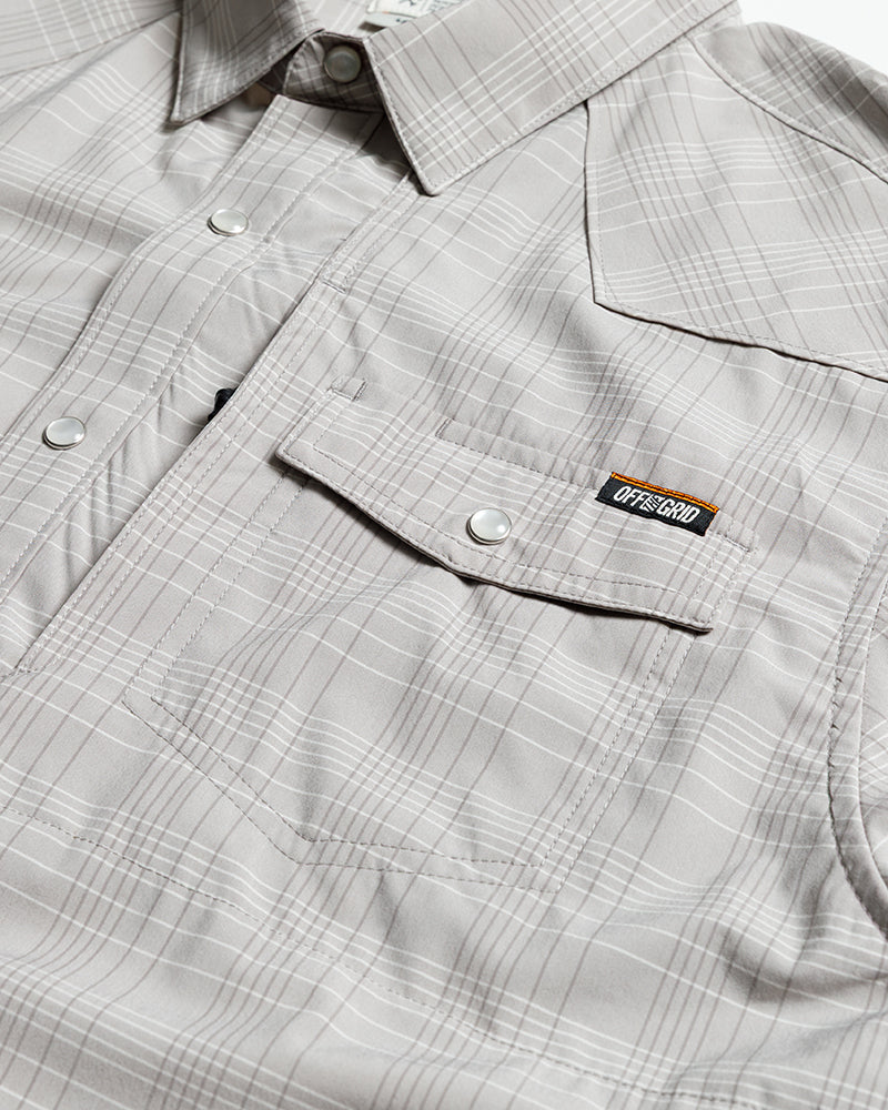Off The Grid Surplus Deke SS Shirt - Storm Grey — comparison shot