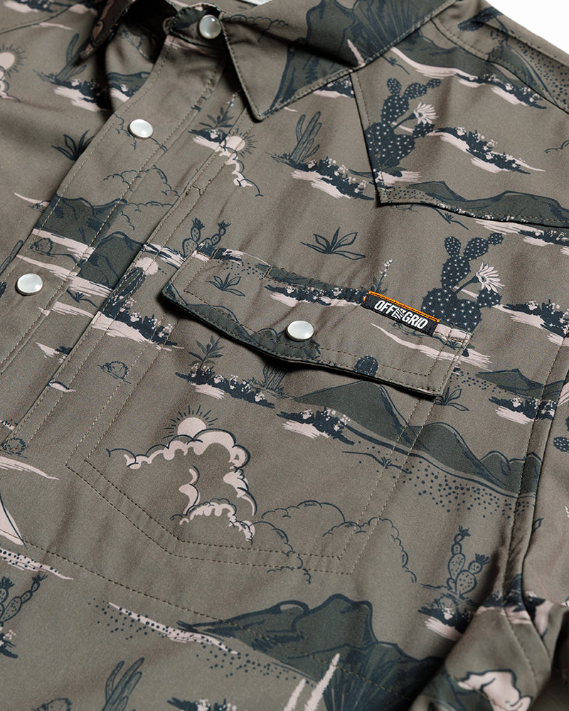 Off The Grid Surplus San Saba SS Shirt - Deadwood — size reference