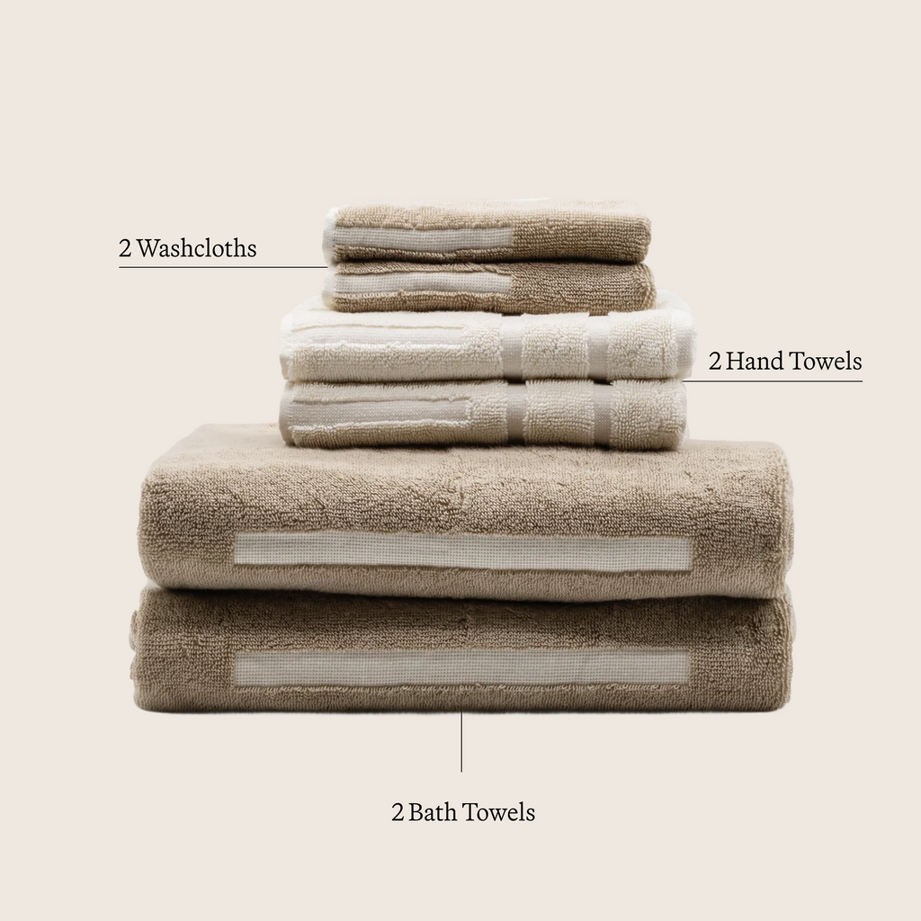 Italic Sorrel Towels — feature highlight