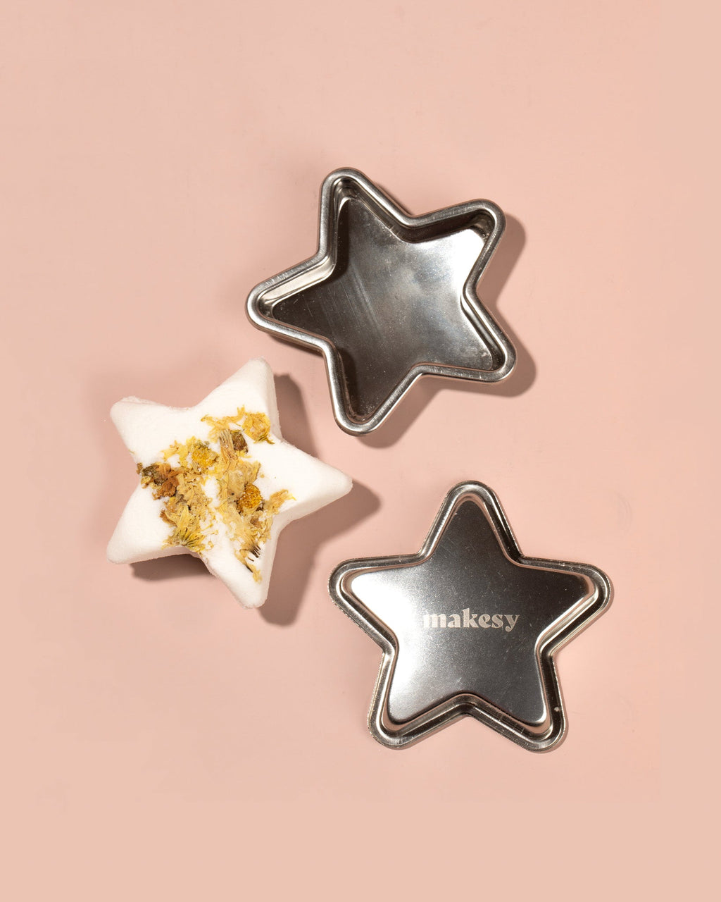 stainless steel star bath bomb mold – makesy®, view 2