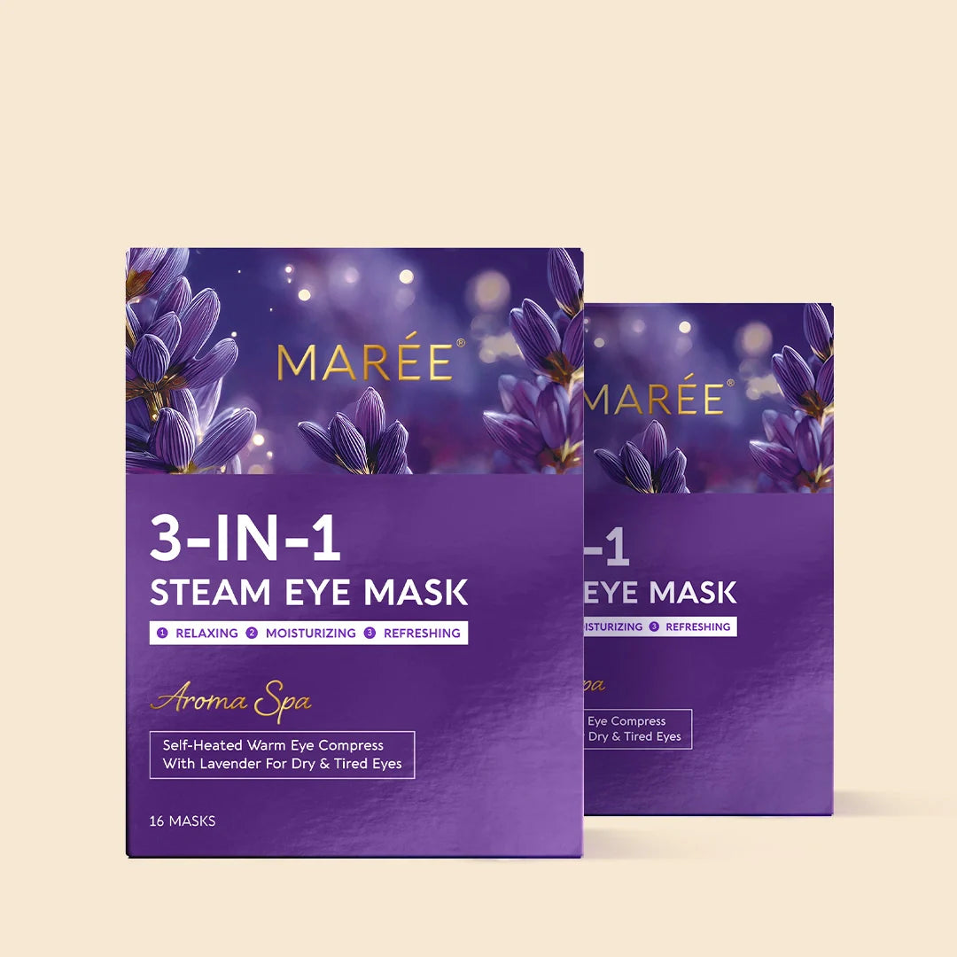Maree Scented Spa Steam Eye Mask — packaging