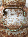 Wild Junkie Sterling Silver Wild Spur Turquoise Beaded Necklace — main product shot