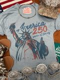 Wild Junkie American Liberty: 250 Years Graphic Tee — main product shot
