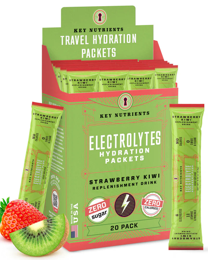 Key Nutrients Electrolyte Recovery Plus Powder (Sugar-Free) — packaging