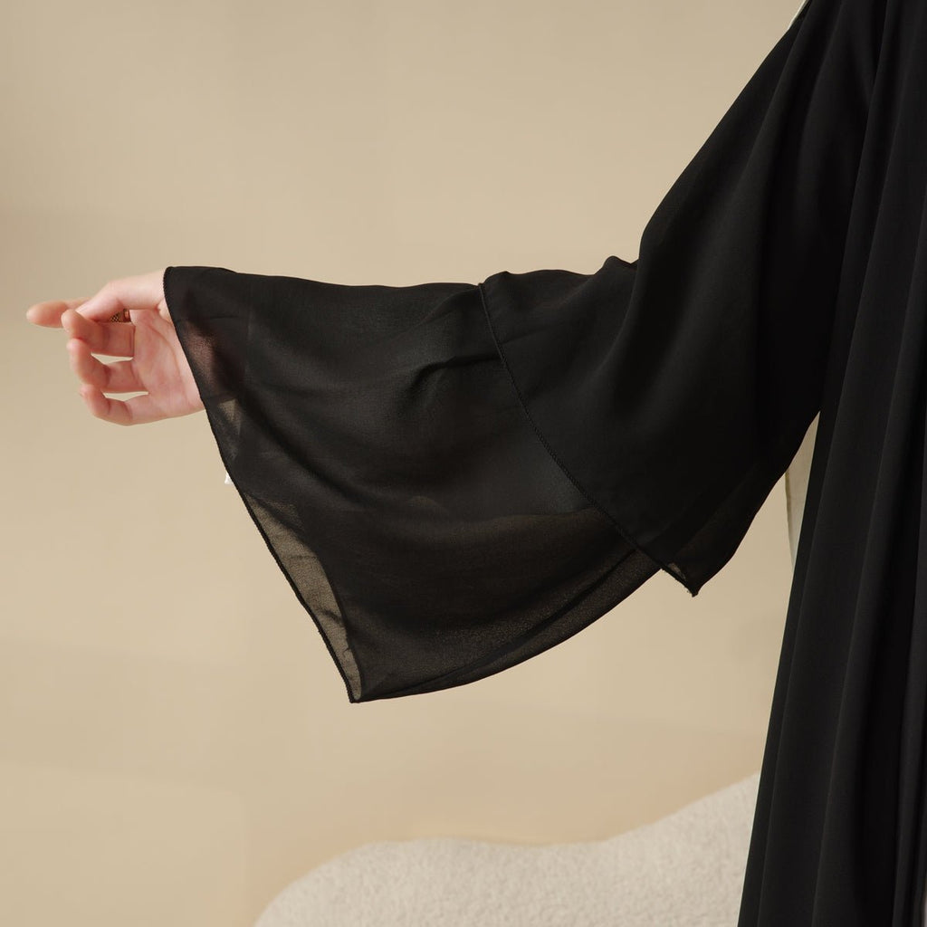 Mariam's Collection Mariam's Collection Stylish Chiffon Muslim Set Abaya (MOA008) — feature highlight