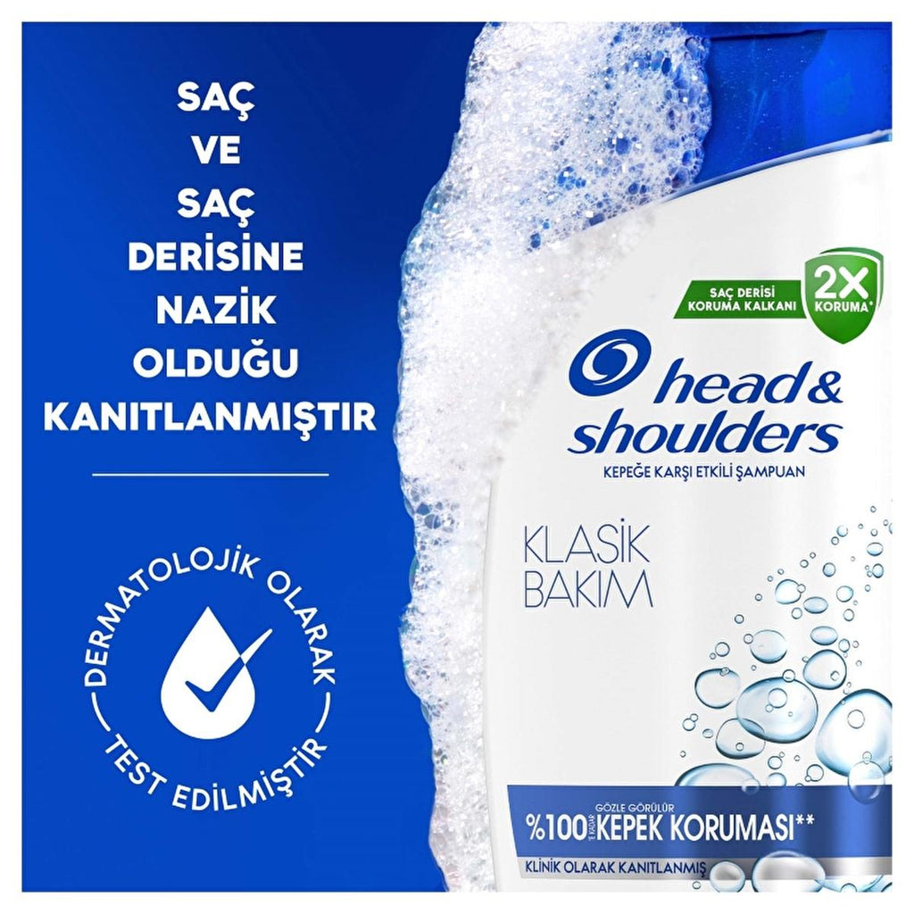 Head & Shoulders Anti-Dandruff Shampoo - Dermatologically Tested, 11.16 fl oz - Anti-Dandruff Relief & Eco-Friendly Packaging