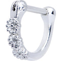 BodyCandy 16G 1/4 Daisy Chain Flower Hinged Cartilage Clicker — main product shot