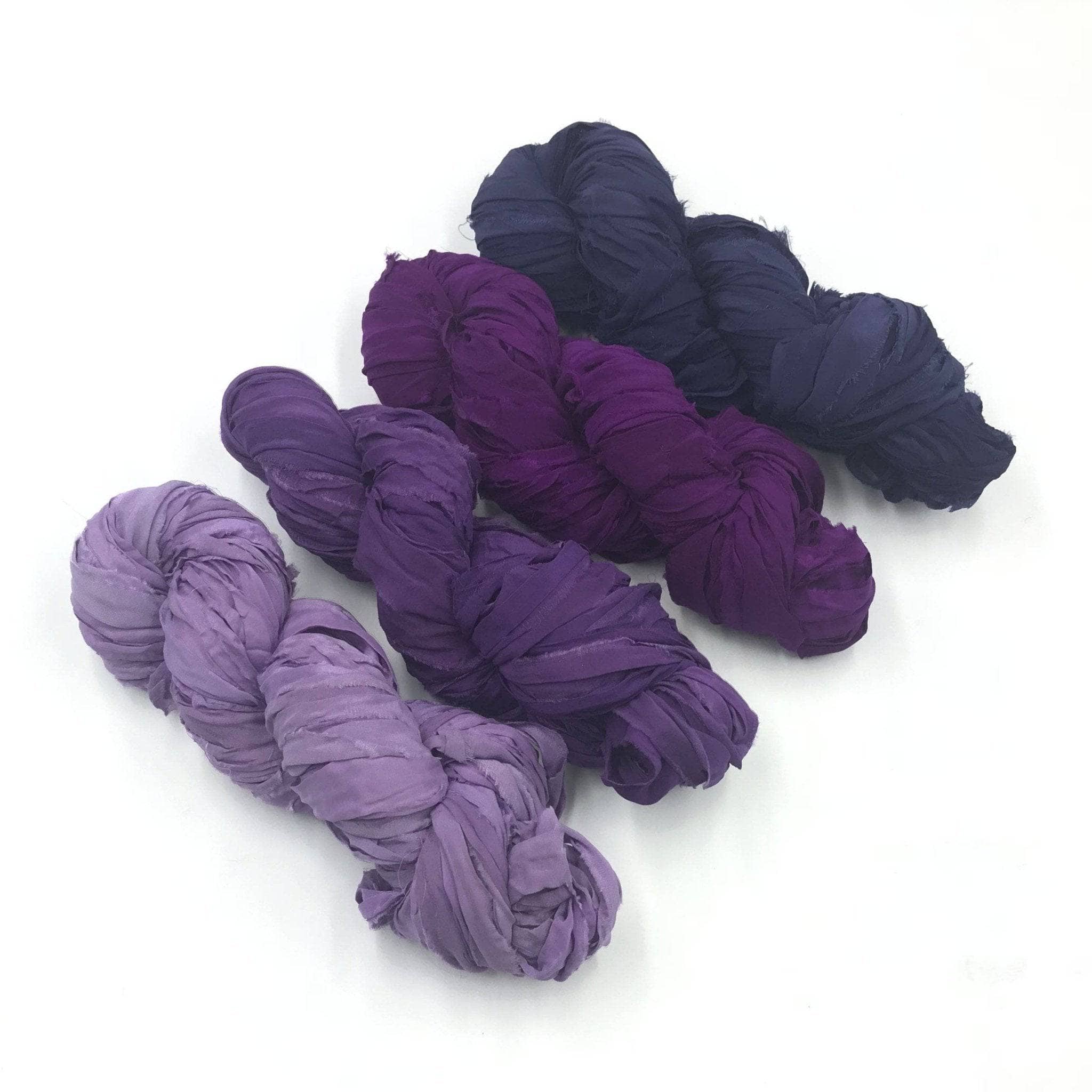 Darn Good Yarn Summer Nights Chiffon Crochet Shawl Kit — lifestyle worn / used context
