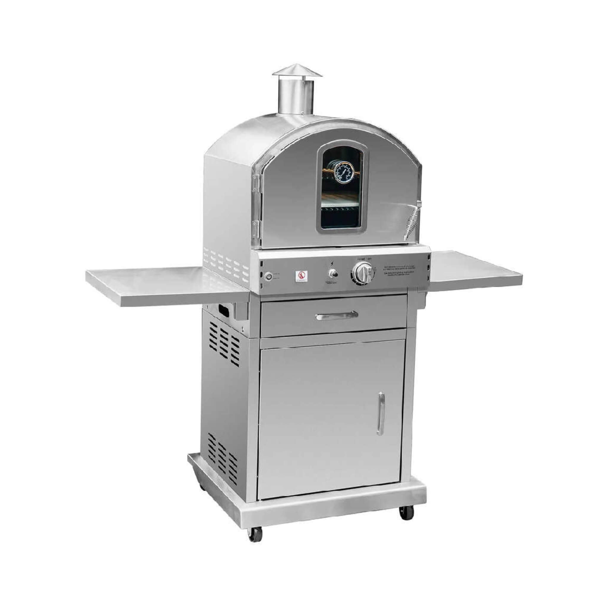 Summerset 60-Inch Outdoor Freestanding Gas Pizza Oven [SS-OVFS-LP/NG] (SAK17543) – SAKSBY WHOLESALE, view 7