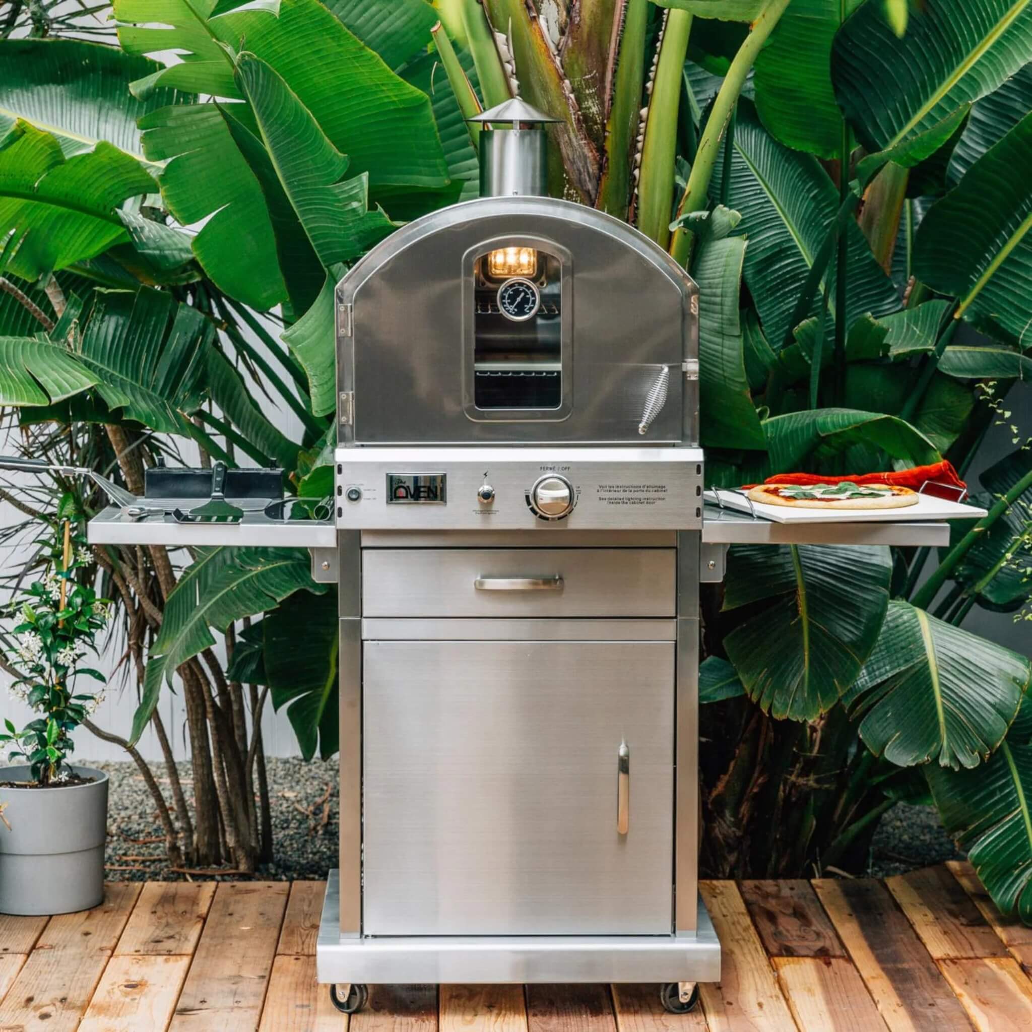 Summerset 60-Inch Outdoor Freestanding Gas Pizza Oven [SS-OVFS-LP/NG] (SAK17543) – SAKSBY WHOLESALE, view 18