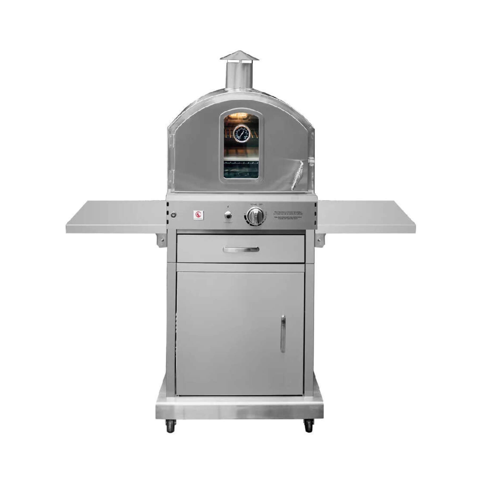 Summerset 60-Inch Outdoor Freestanding Gas Pizza Oven [SS-OVFS-LP/NG] (SAK17543) – SAKSBY WHOLESALE