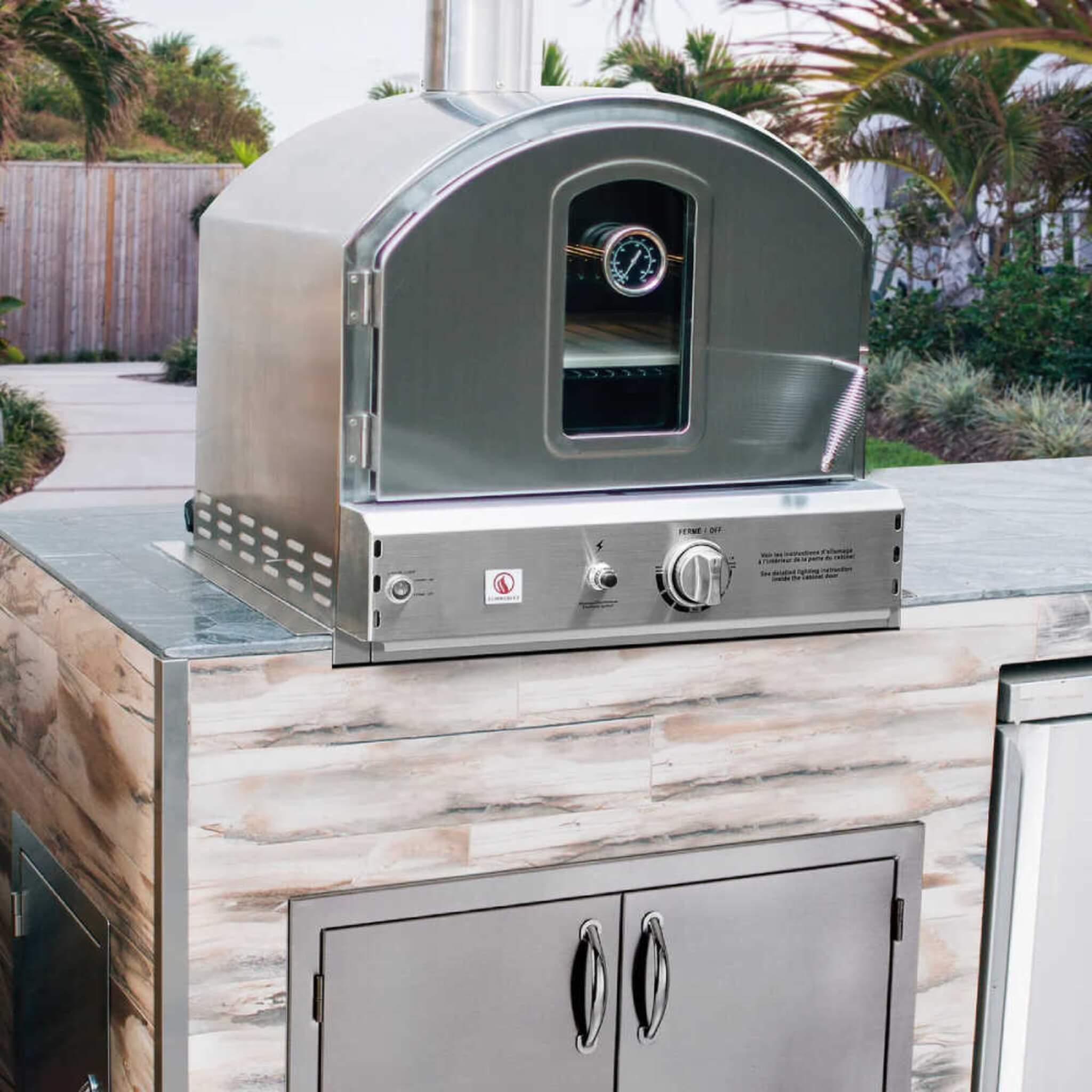 Summerset Outdoor Built-In Countertop Gas Pizza Oven [SS-OVBI] (SAK73182) – SAKSBY WHOLESALE, view 7
