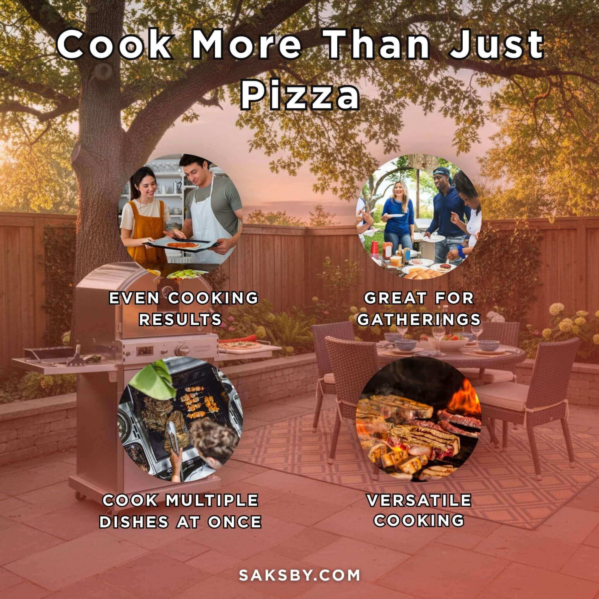Summerset Outdoor Built-In Countertop Gas Pizza Oven [SS-OVBI] (SAK73182) – SAKSBY WHOLESALE, view 6