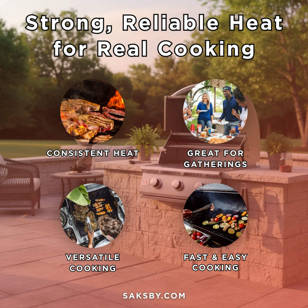 Summerset Sizzler Built-In Propane Gas Grill [SIZ25/32/40] (SAK71502) – SAKSBY WHOLESALE, view 5