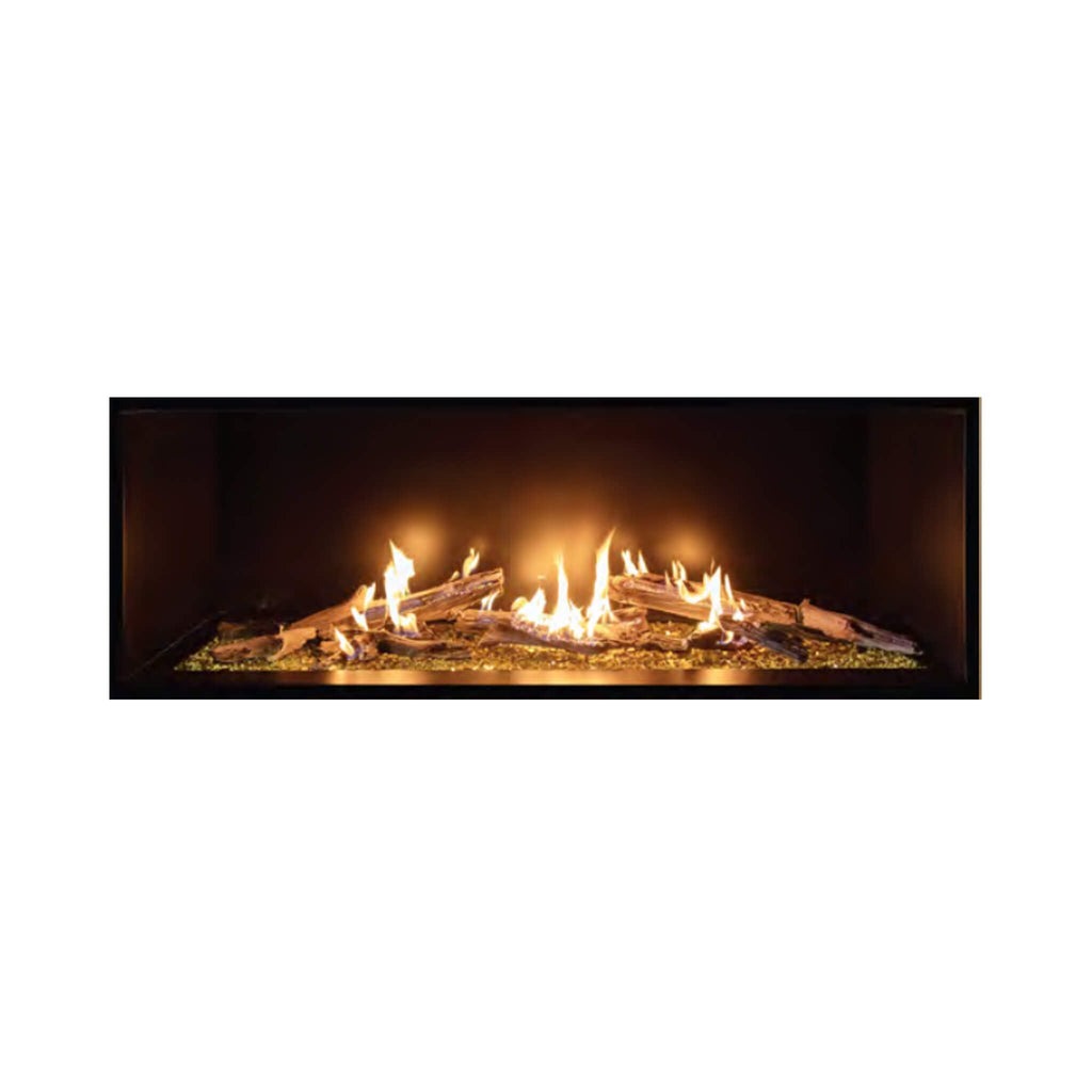 Summit 72-Inch Linear Fireplace With Bedrock [SML-72BR] (SAK92081) – SAKSBY WHOLESALE, view 3