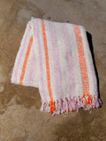 WONENA Sundream Just Peachy - Sustainable Recycled Throw Blanket — main product shot