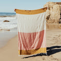 WONENA Sundream Sunrise - Sustainable Recycled Throw Blanket — main product shot