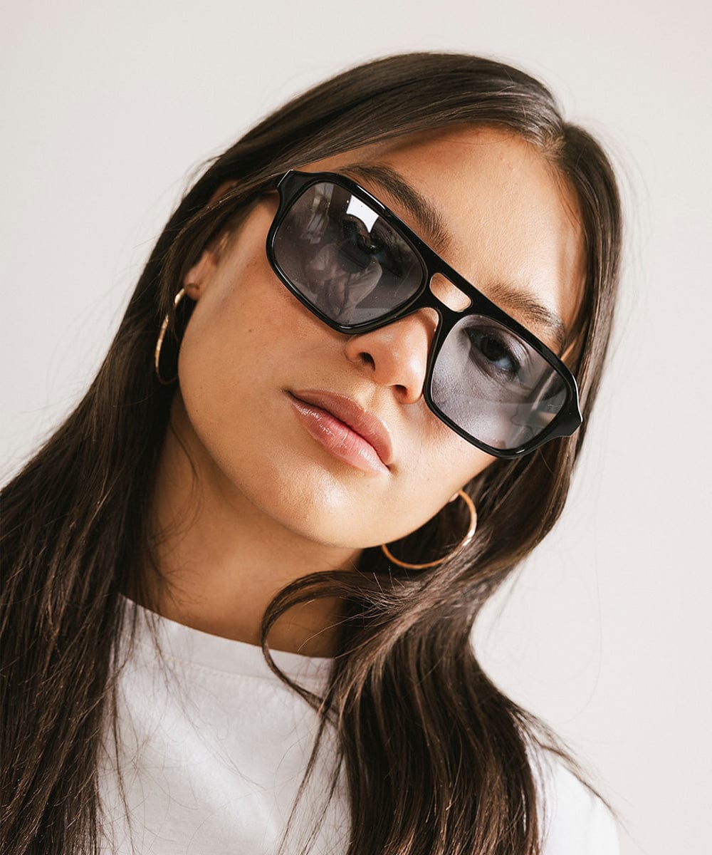GIGI PIP Beau Aviator Sunglasses — comparison shot