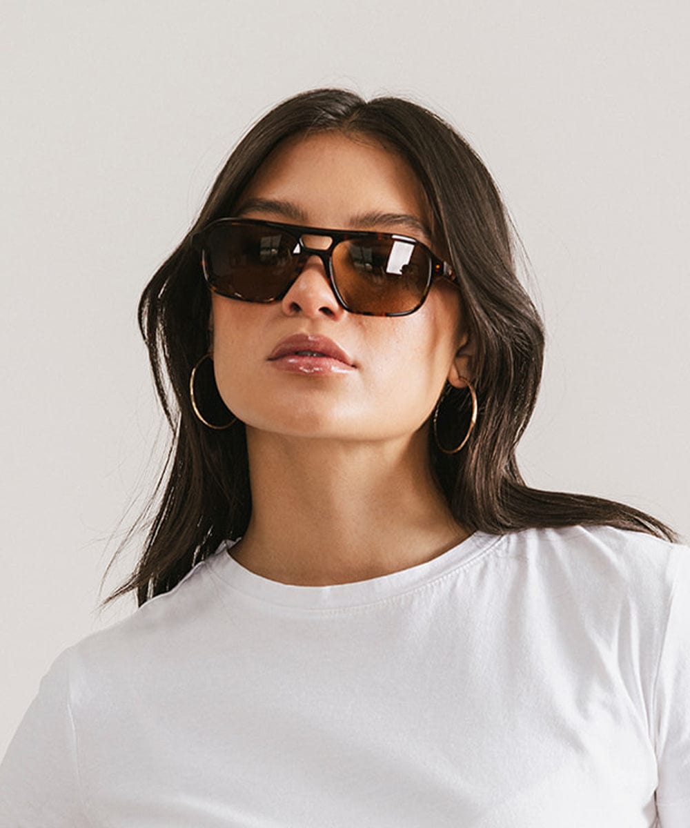 GIGI PIP Beau Aviator Sunglasses — size reference