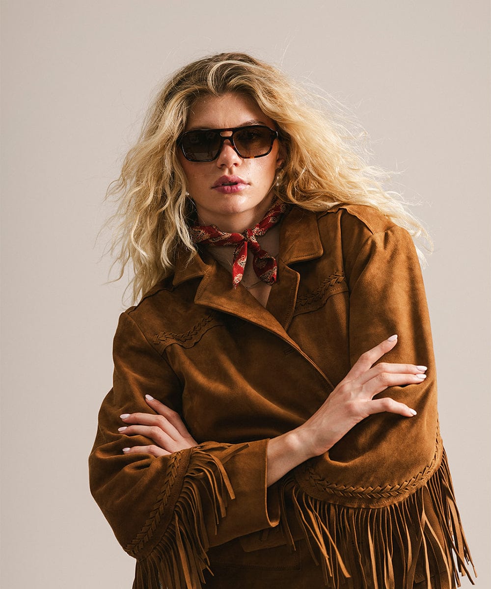 GIGI PIP Beau Aviator Sunglasses — back view