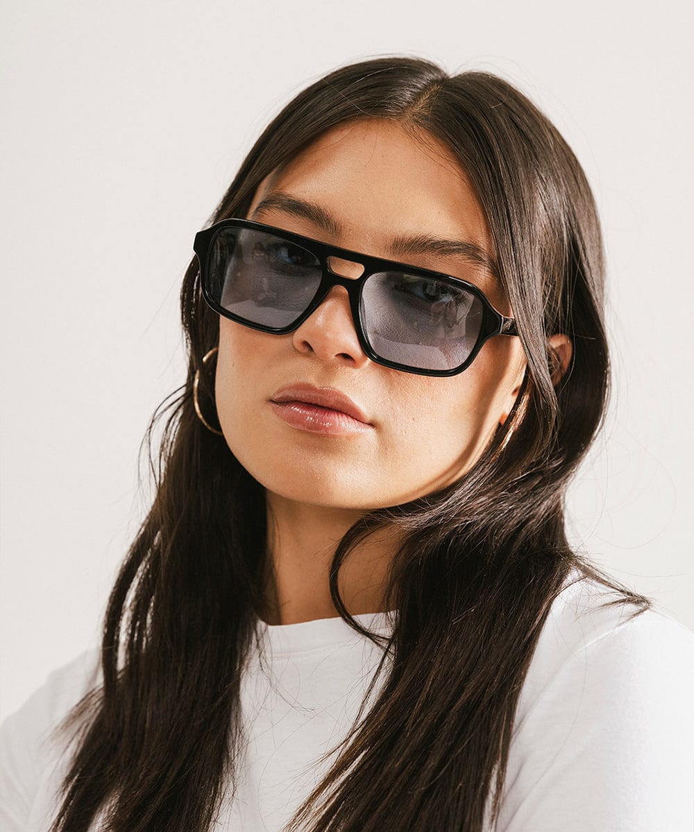 GIGI PIP Beau Aviator Sunglasses — product on model