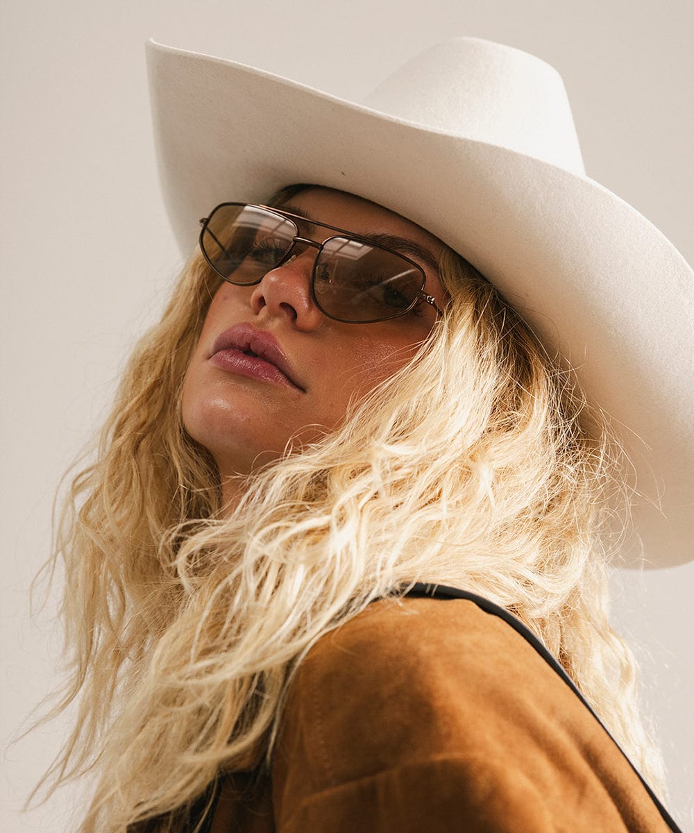 GIGI PIP Sienna Aviator Sunglasses — back view