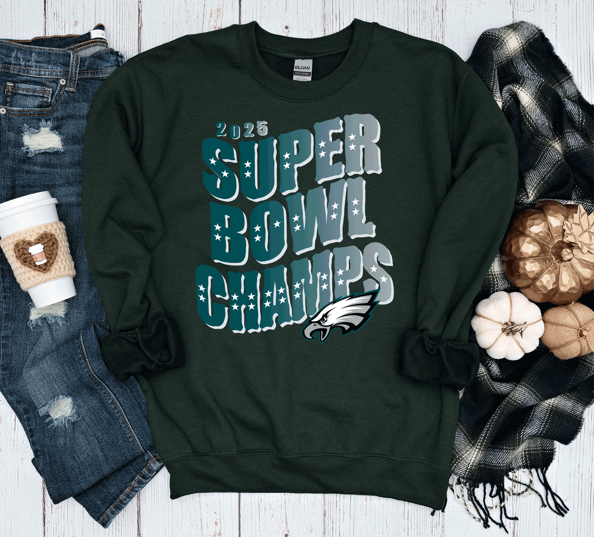 A Blessed Texas Mess Boutique Super Bowl Philadelphia Football Fly Eagles Fly Super Bowl Champs Trending… — dtf / graphic shirts category context