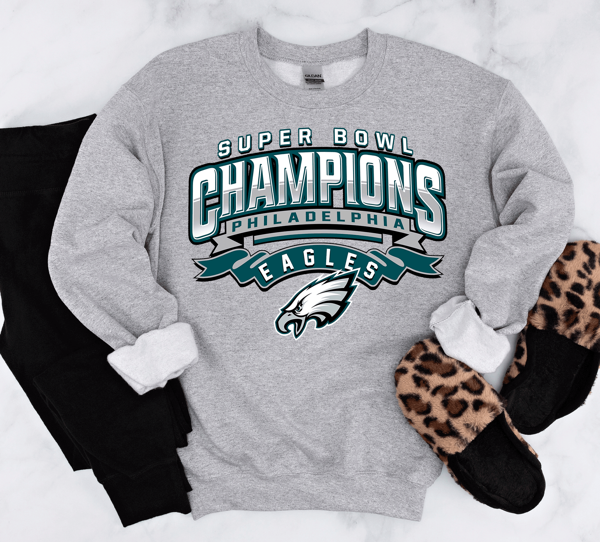 A Blessed Texas Mess Boutique Super Bowl Philadelphia Football Eagles Super Bowl Champs Trending Eagles Fan… — main product shot