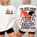 A Blessed Texas Mess Boutique Superbowl Team Halftime Football Sweatshirt, Funny Game Day Shirt Trending Fan… — main product shot