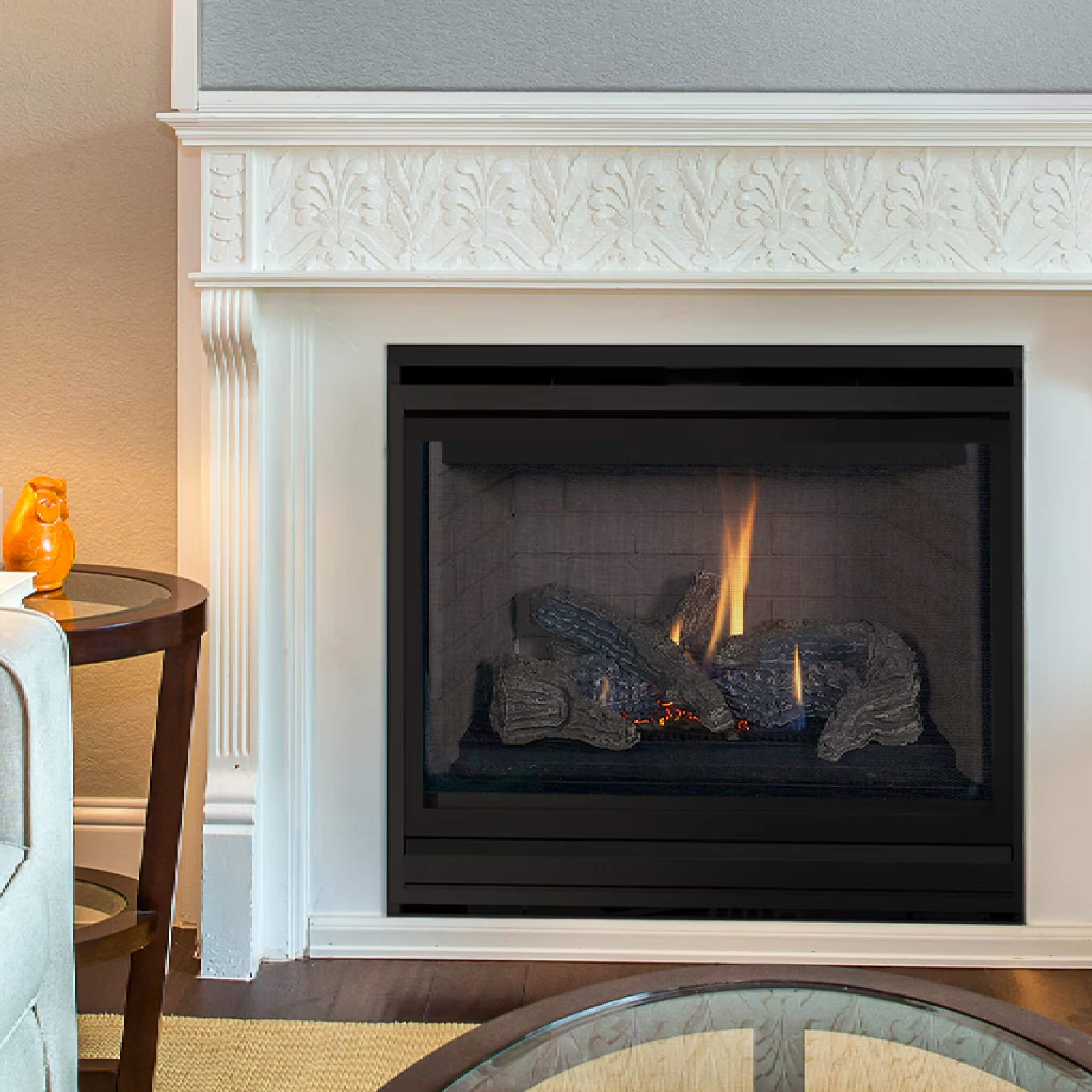 Superior Fireplaces 35-Inch Direct Vent 18K BTU Natural Gas Fireplace [DRT2035DMN/EN-E] (SAK58282) – SAKSBY WHOLESALE, view 3