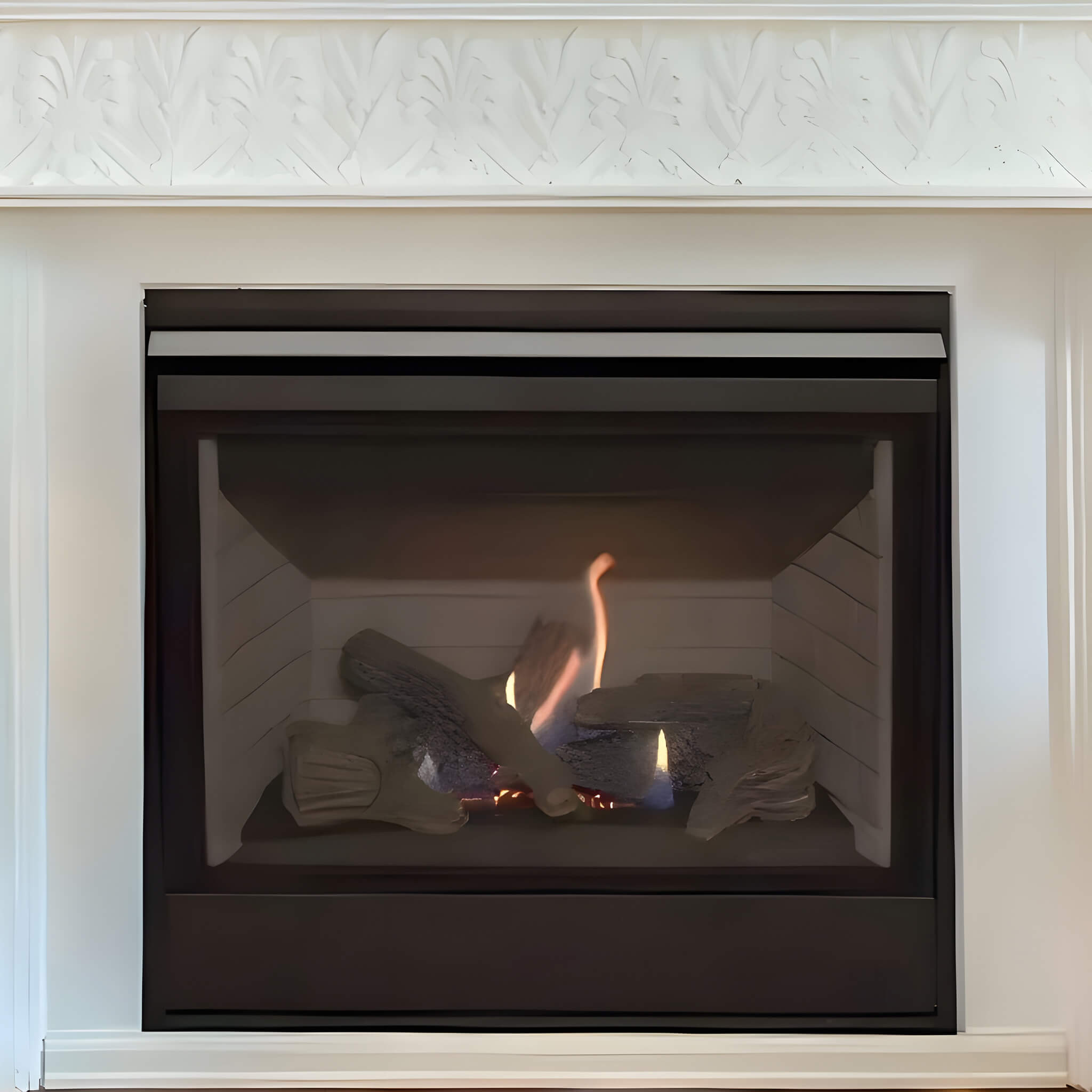 Superior Fireplaces 35-Inch Direct Vent Traditional Natural Gas Fireplace With Battery Backup [DRT2035R/TEP-C] (SAK74902) – S
