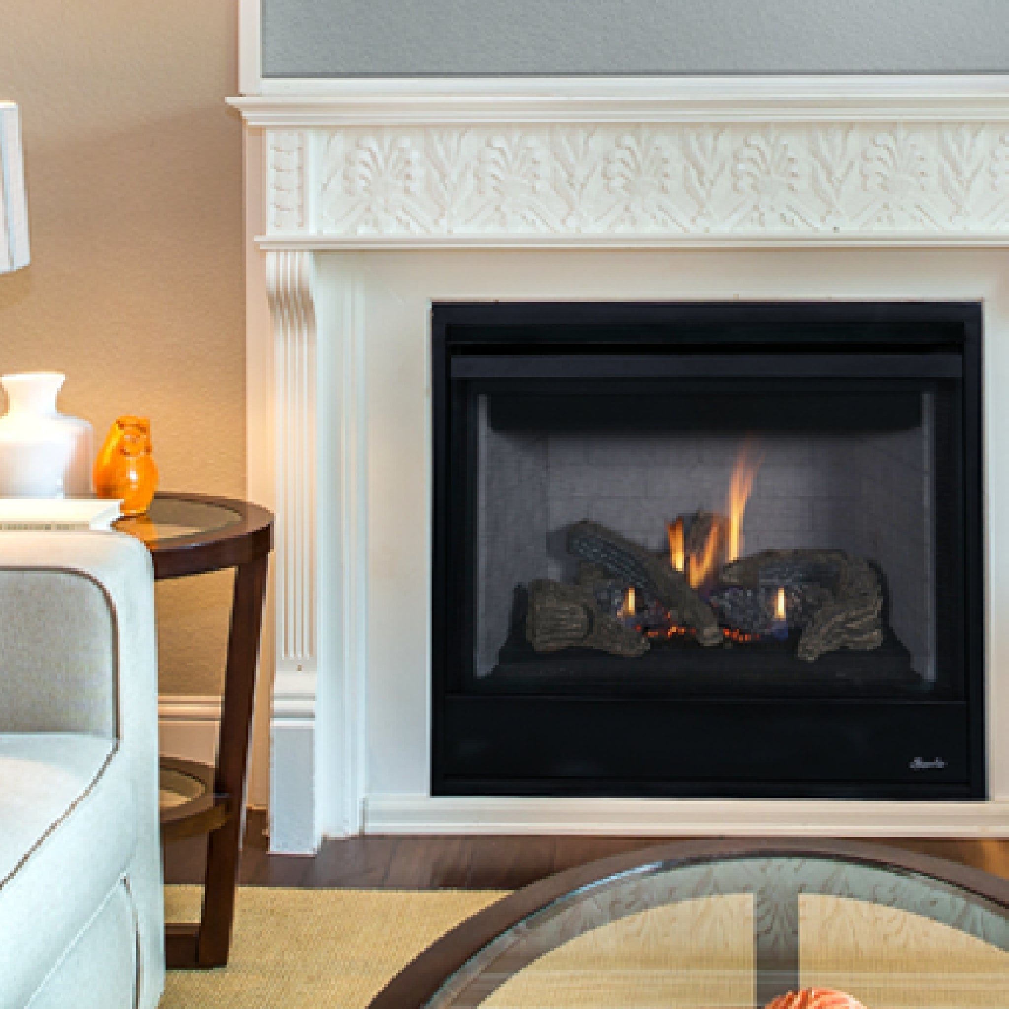 Superior Fireplaces 45-Inch Traditional Direct Vent Natural Gas Electronic Ignition Fireplace [DRT2045DEN-C] (SAK38574) – SAK