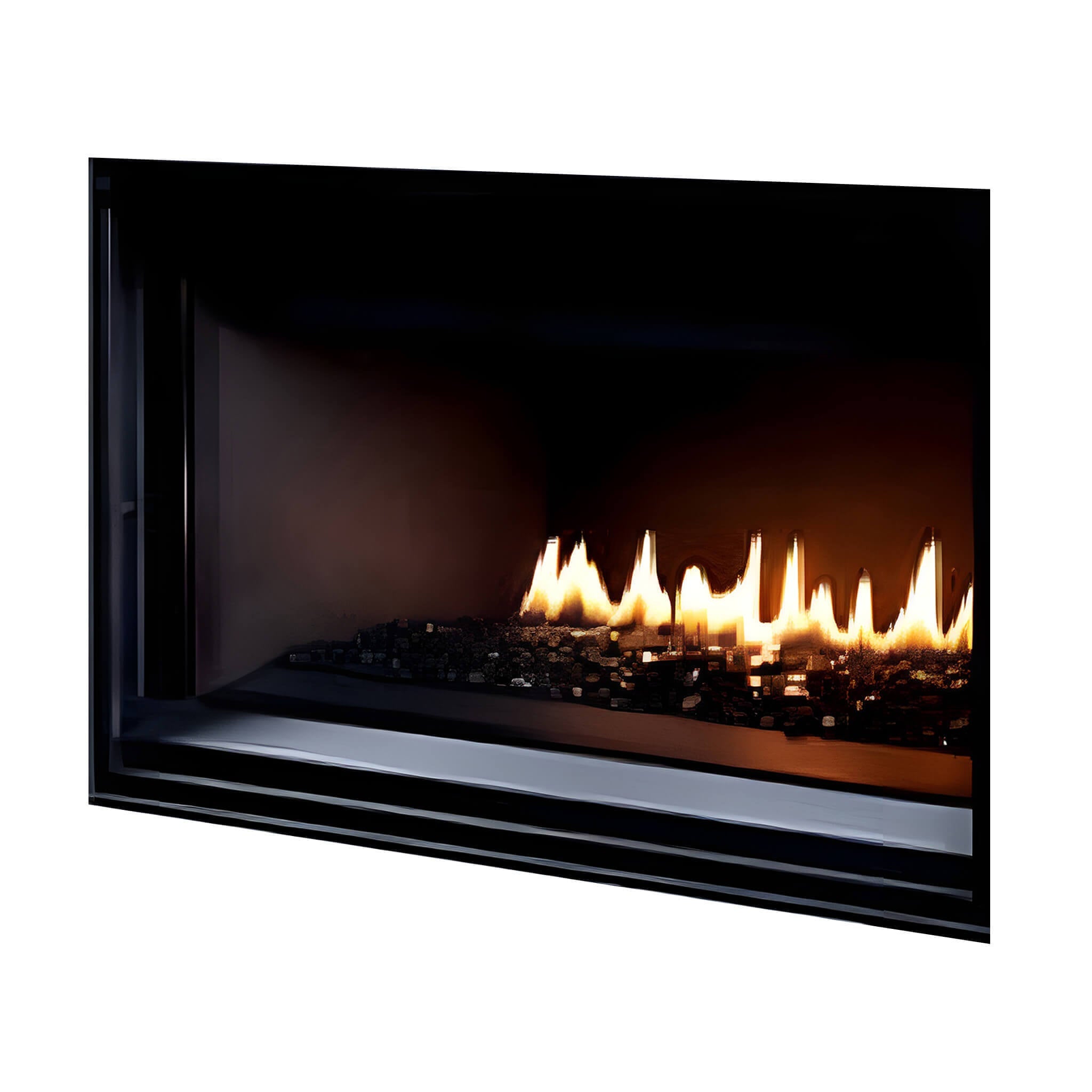 Superior Fireplaces DRL2000 Series 45-Inch Linear Contemporary Direct Vent Natural Gas Fireplace [DRL2045TEN] (SAK44052) – SA
