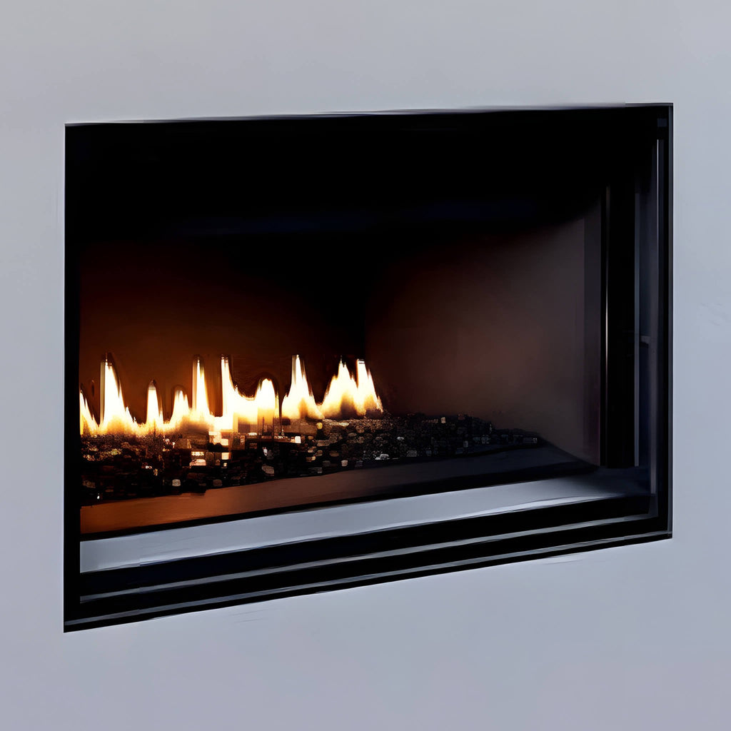 Superior Fireplaces DRL2000 Series 45-Inch Linear Contemporary Direct Vent Natural Gas Fireplace [DRL2045TEN] (SAK44052) – SA
