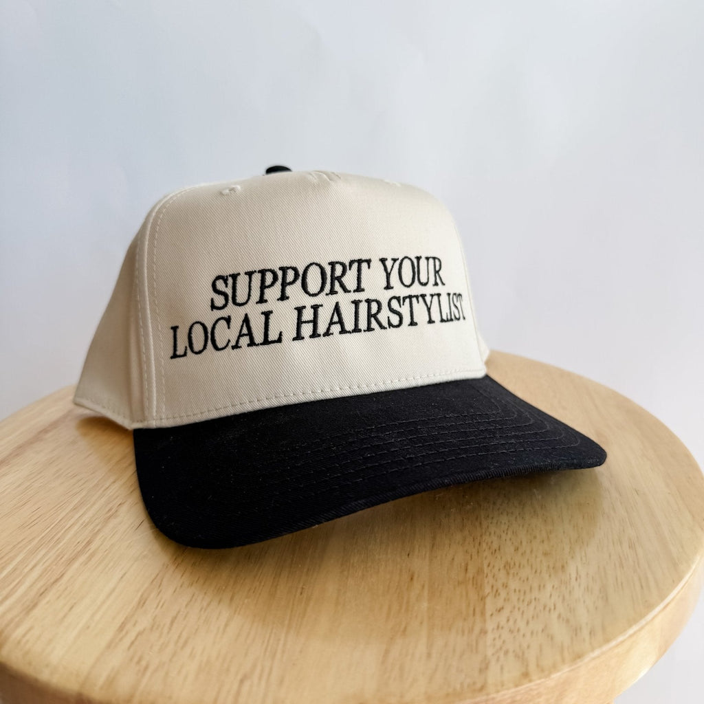 Coco & Rho Support Your Local Hairstylist - Trucker Hat — trucker hat category context