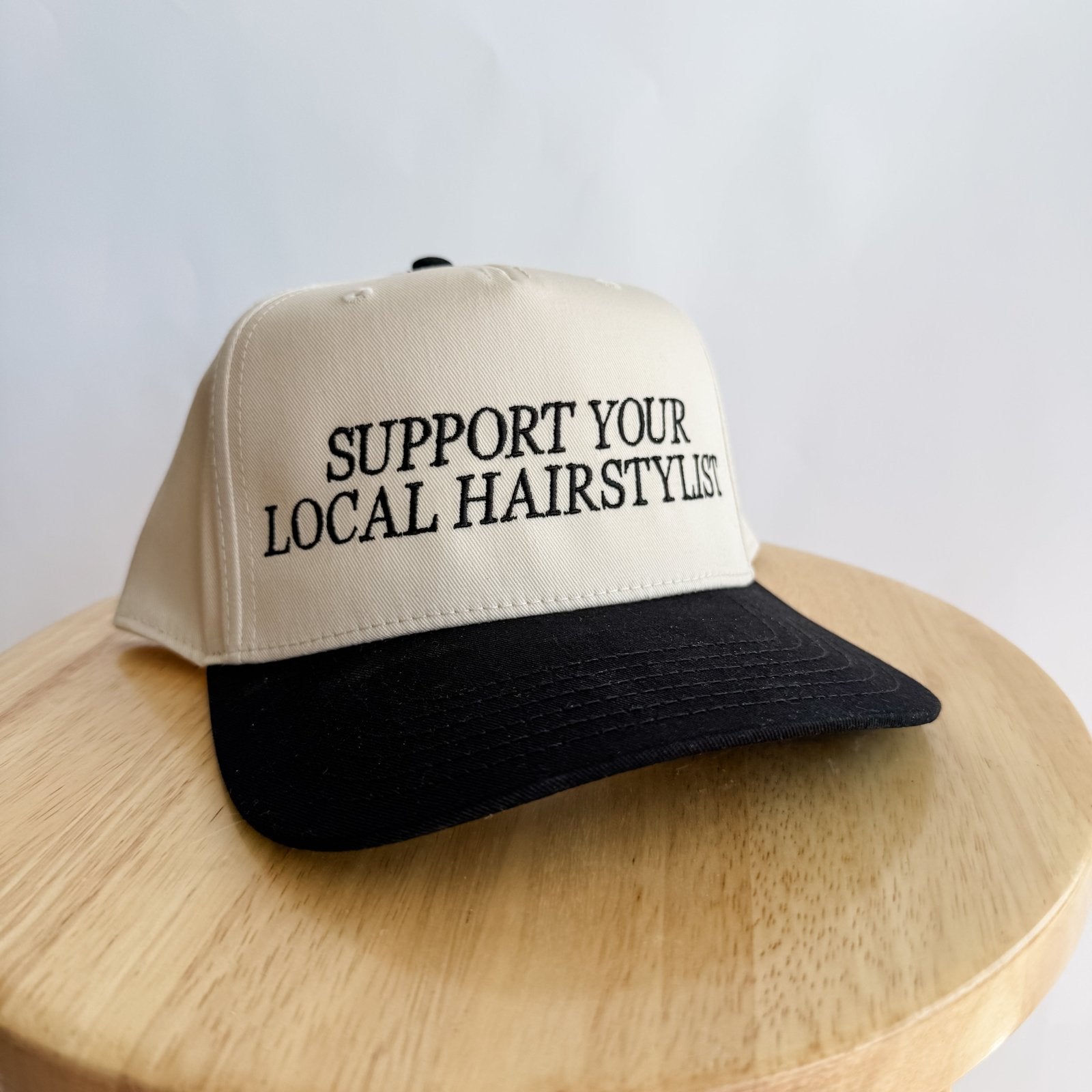 Coco & Rho Support Your Local Hairstylist - Trucker Hat — trucker hat category context