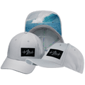 The Heartbeat Brand Surf Airmesh Hat — Athletic Fit / Gray — main product shot
