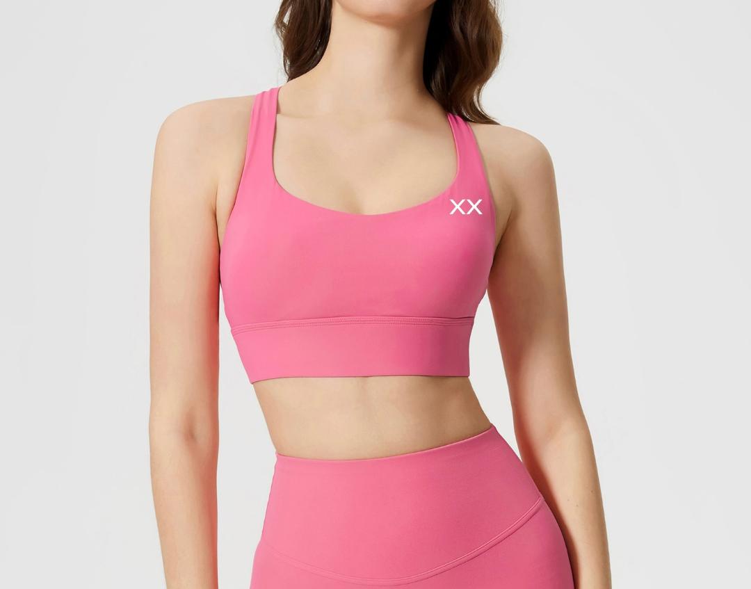 BLACKOUT BARBELL Ryla Bra — detail and construction