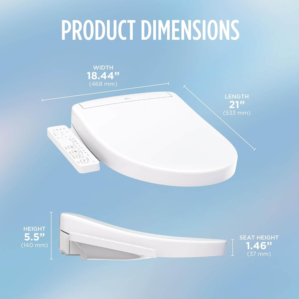 [SW3346#01] TOTO WASHLET® S2 Electronic Bidet Toilet Seat With Side Arm Control (SAK63801) – SAKSBY WHOLESALE, view 10