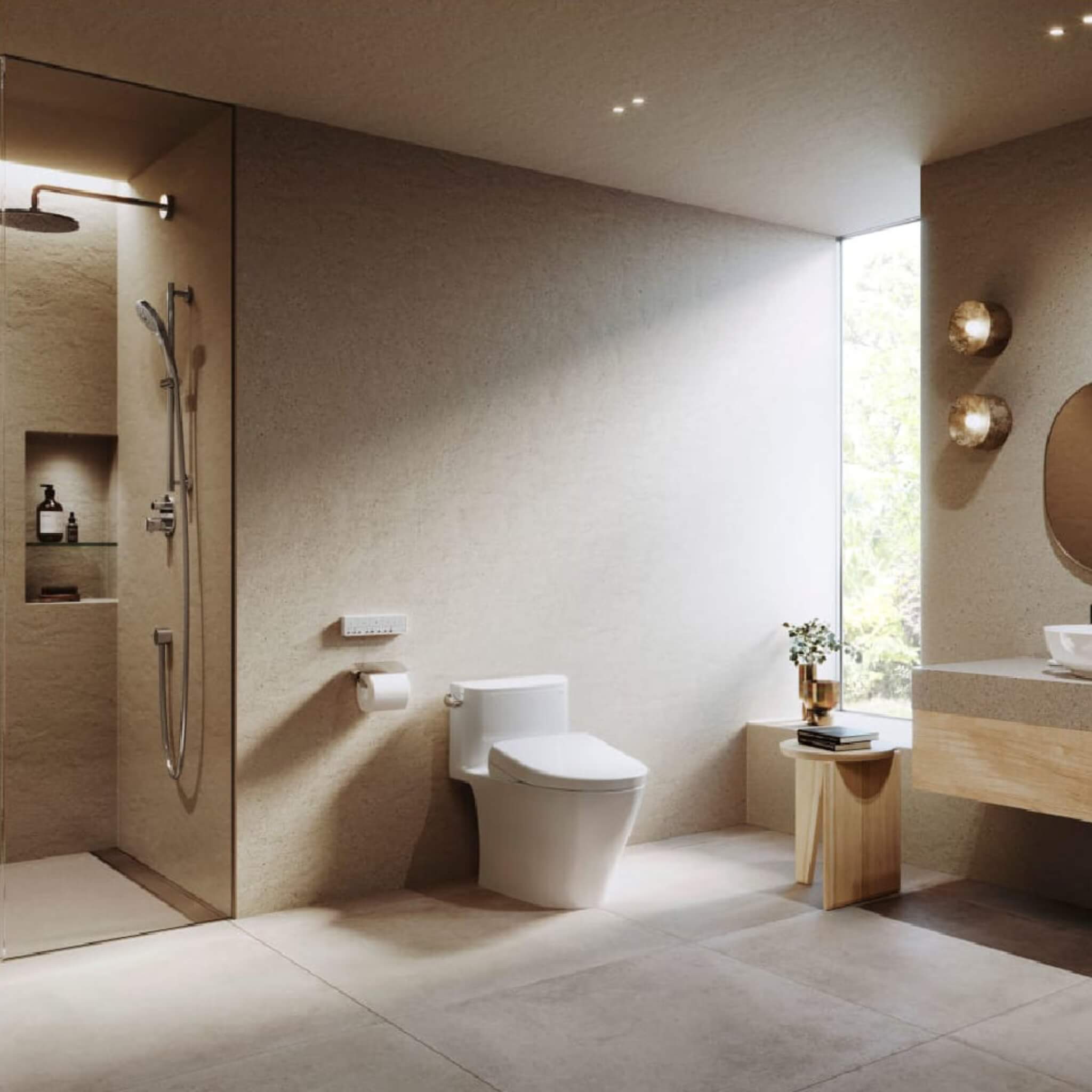 [SW4736AT40#01] TOTO S7A Washlet Elongated Bidet Toilet Seat With EWater And Auto Open/Close Contemporary Lid (SAK54823) – SA