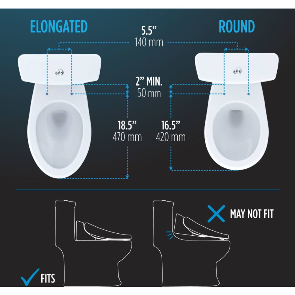[SW573#01] TOTO Washlet S300E Round Soft Close Bidet Seat (SAK75014) – SAKSBY WHOLESALE, view 20
